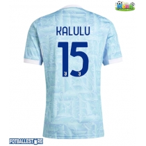 Juventus Pierre Kalulu #15 Bortedrakt 2025-26 Kortermet